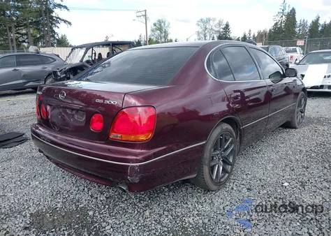 2001 Lexus Gs 300 from USA, damaged, VIN JT8BD69S410132392